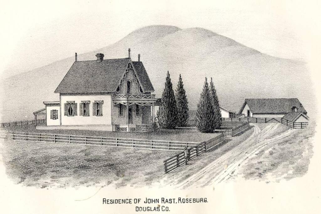 Historical John Rast House Circa 1875 Hotel Roseburg Kültér fotó